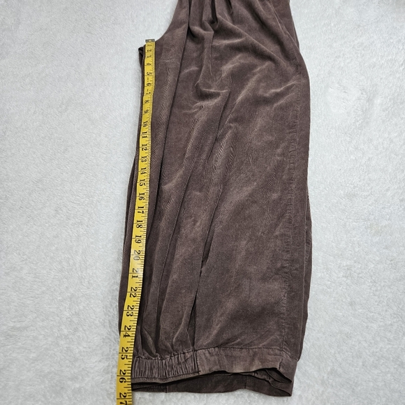 Free People To The Sky Cord Parachute Baggy Pants S Brown Slouchy - Picture 12 of 16